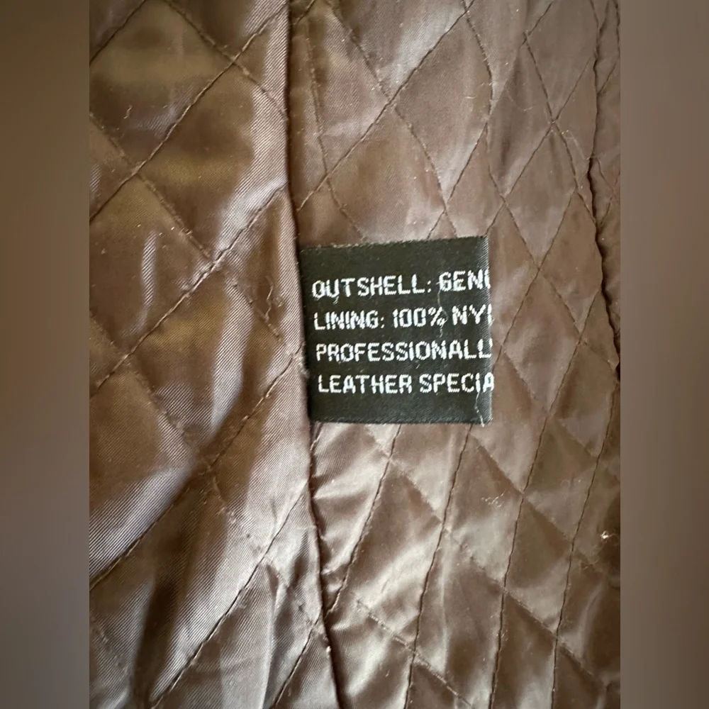 Leather coat Studio Y - Picture 5 of 6